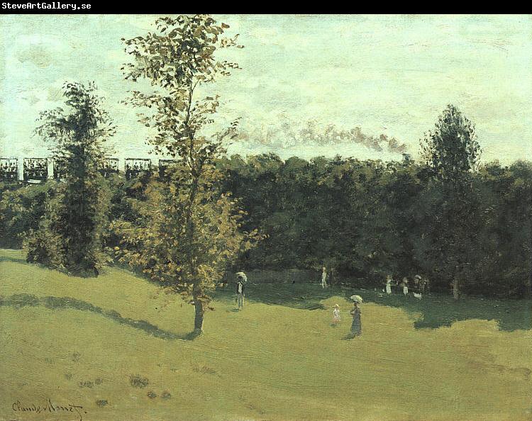 Claude Monet Train in the Country